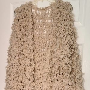 Long Shaggy Cardigan